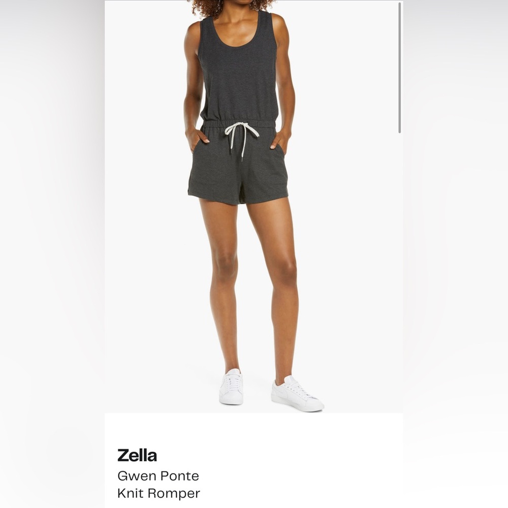 Zella Gray Athletic Romper